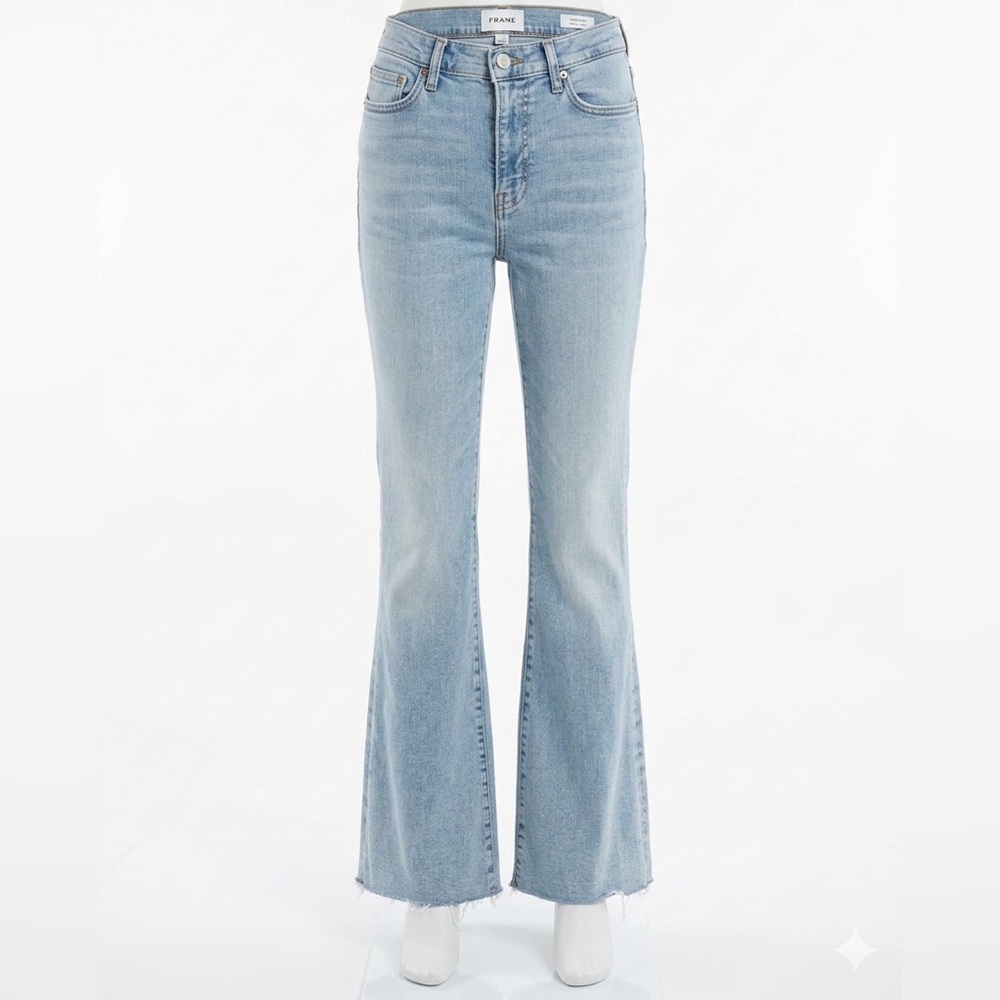Frame Denim‎ Sky Blue Flare Jeans
